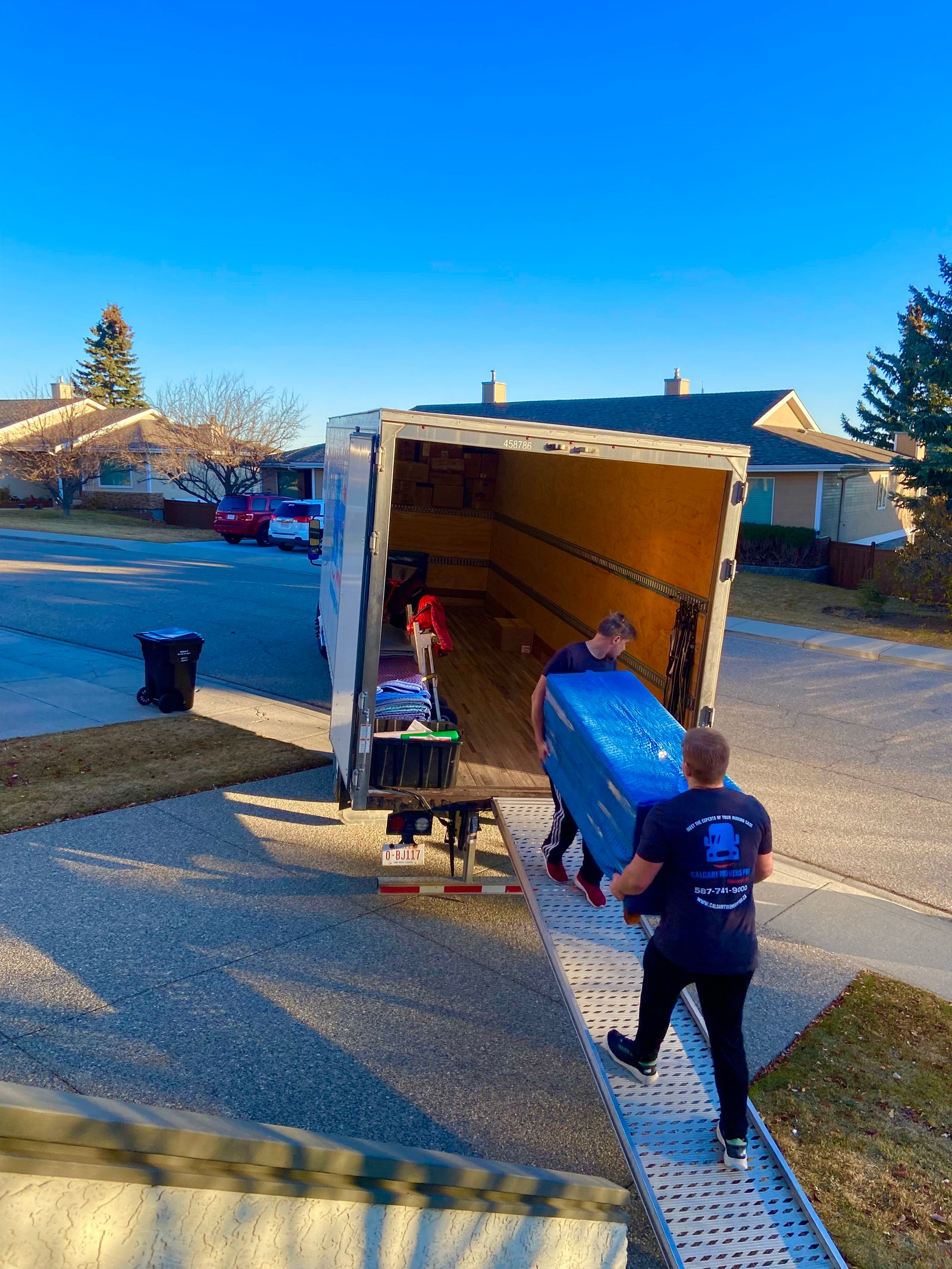 Calgary Movers Pro Local Move Truck Loading